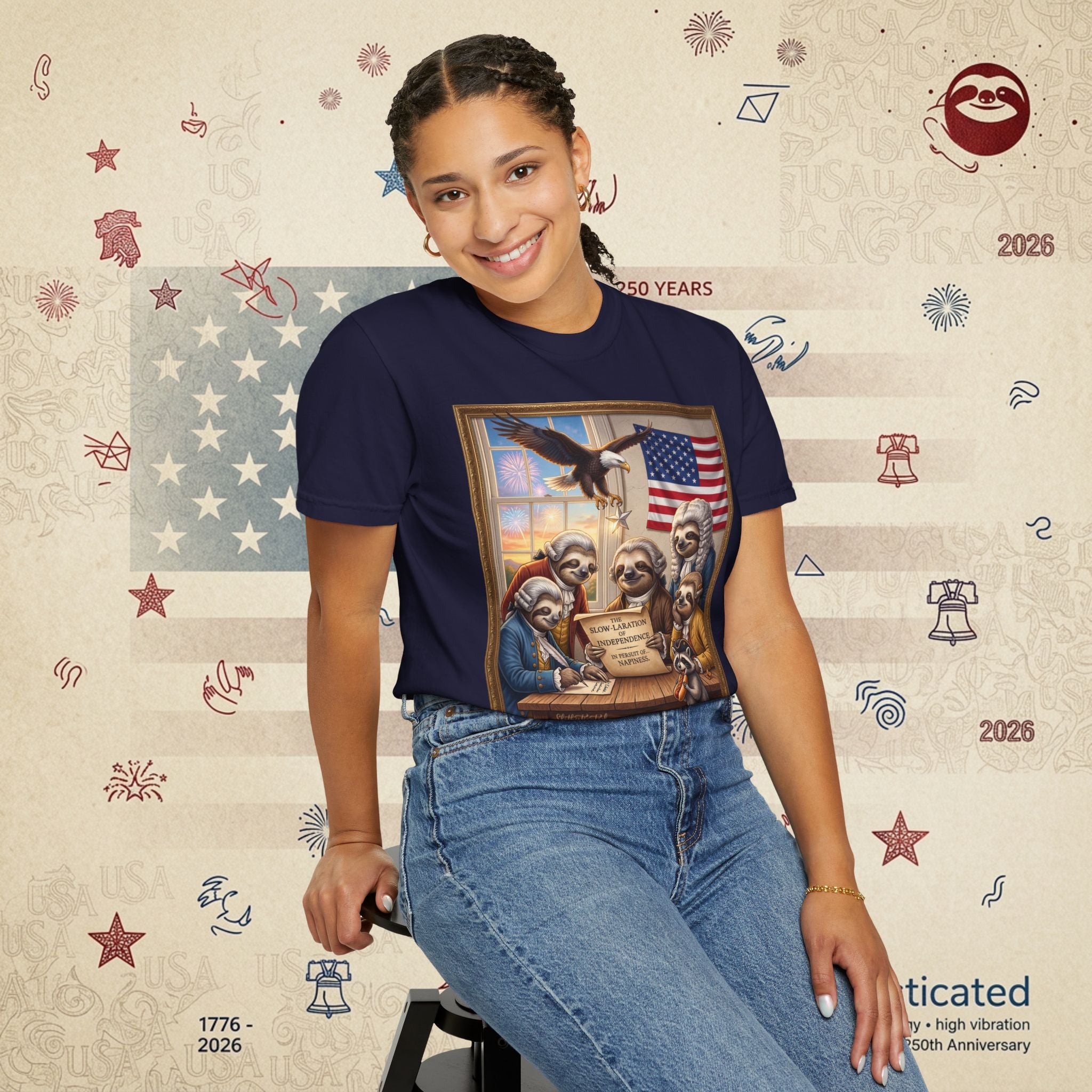 The Slow Labratory — We The Sloths Declaration Tee
