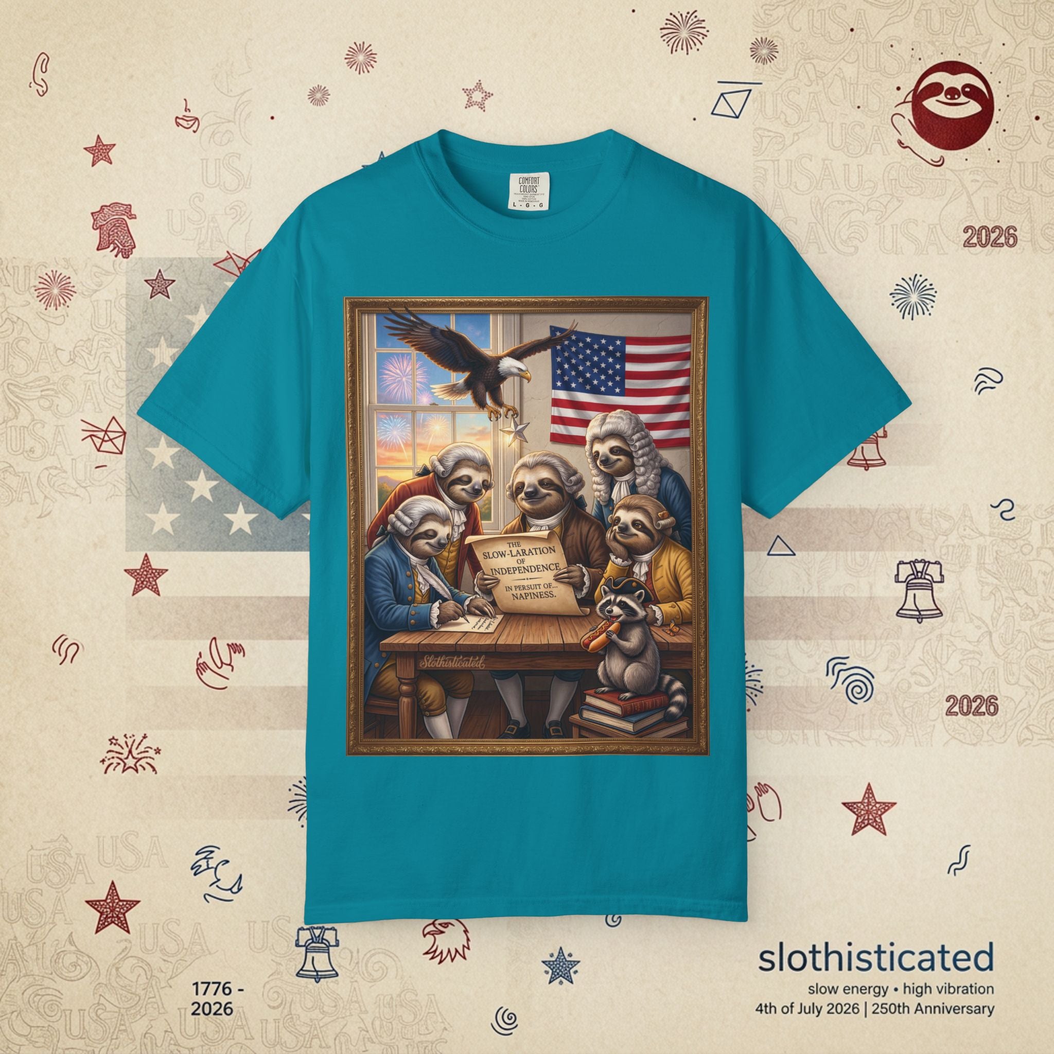 The Slow Labratory — We The Sloths Declaration Tee