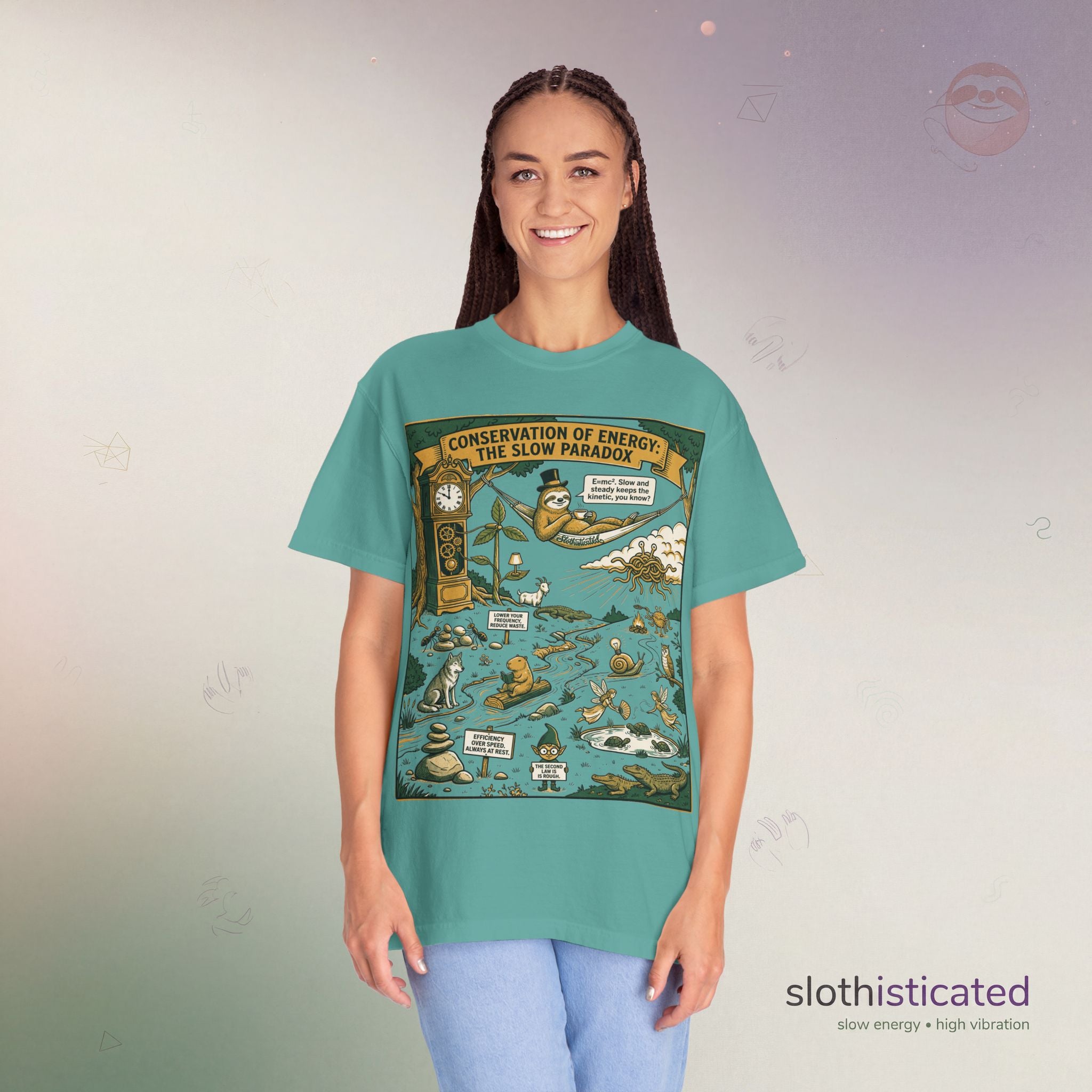 The Second Law | Sloth Graphic Tee | Slothisticated