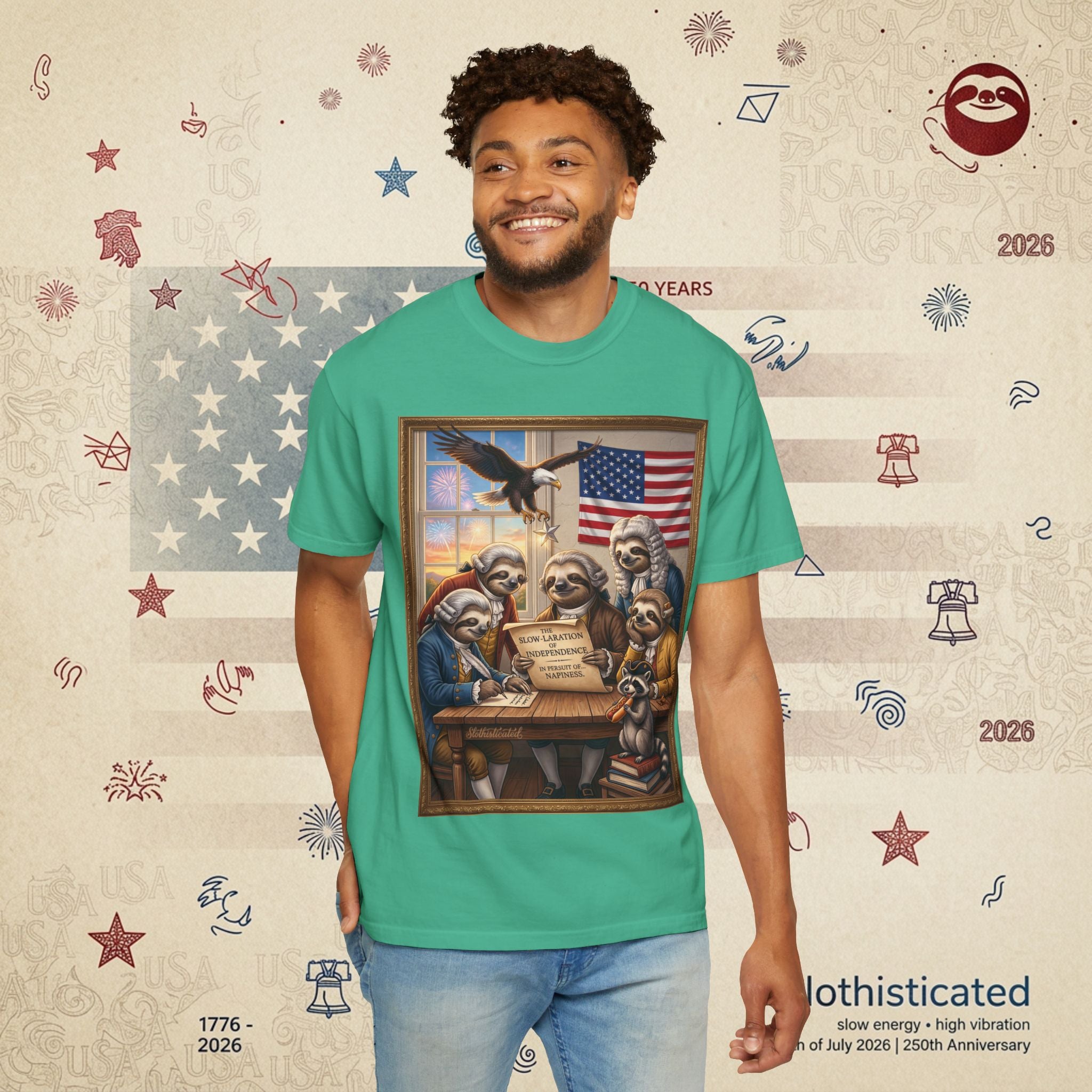 The Slow Labratory — We The Sloths Declaration Tee