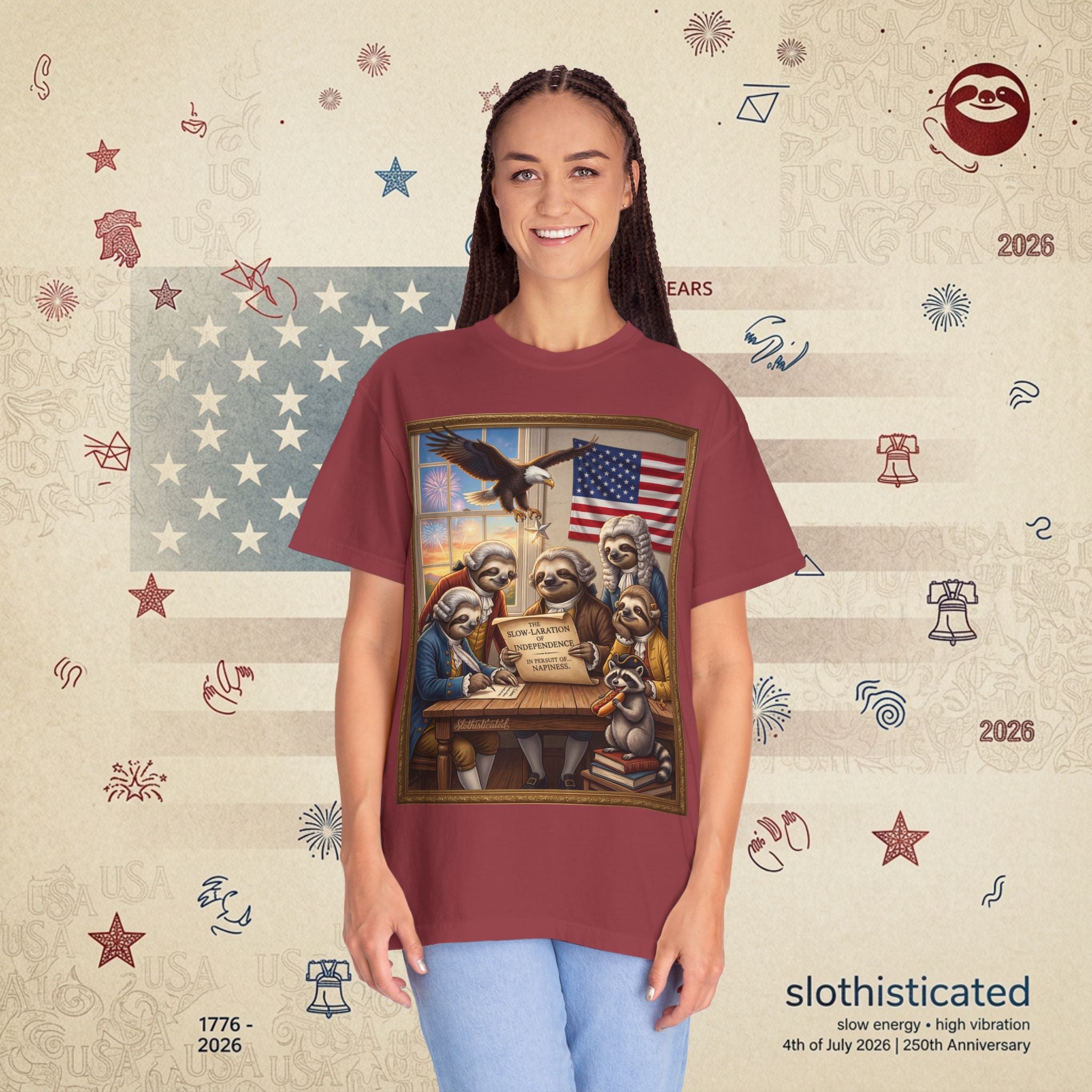 The Slow Labratory — We The Sloths Declaration Tee