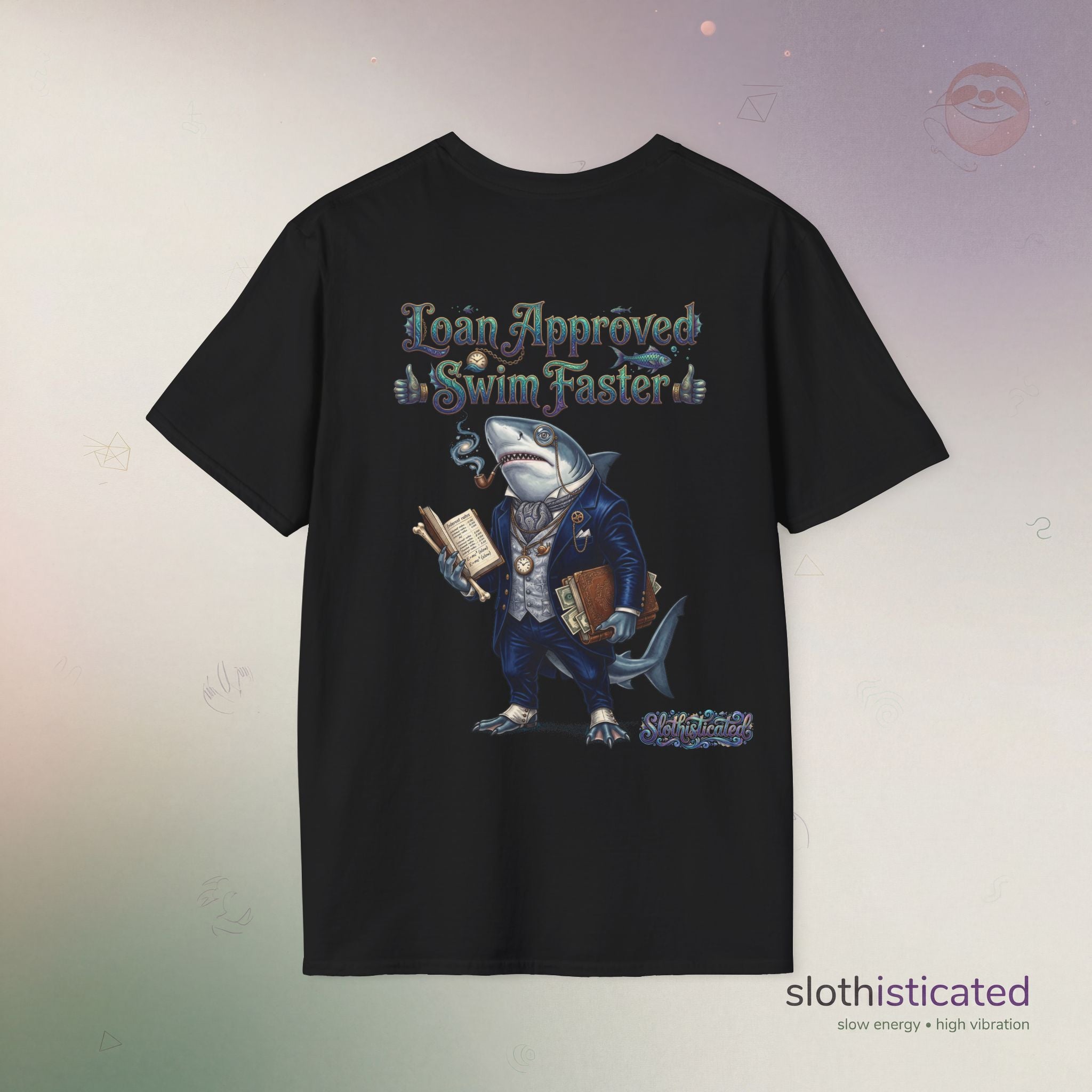 The Loan Shark — Bite-Sized Interest Graphic T-Shirt