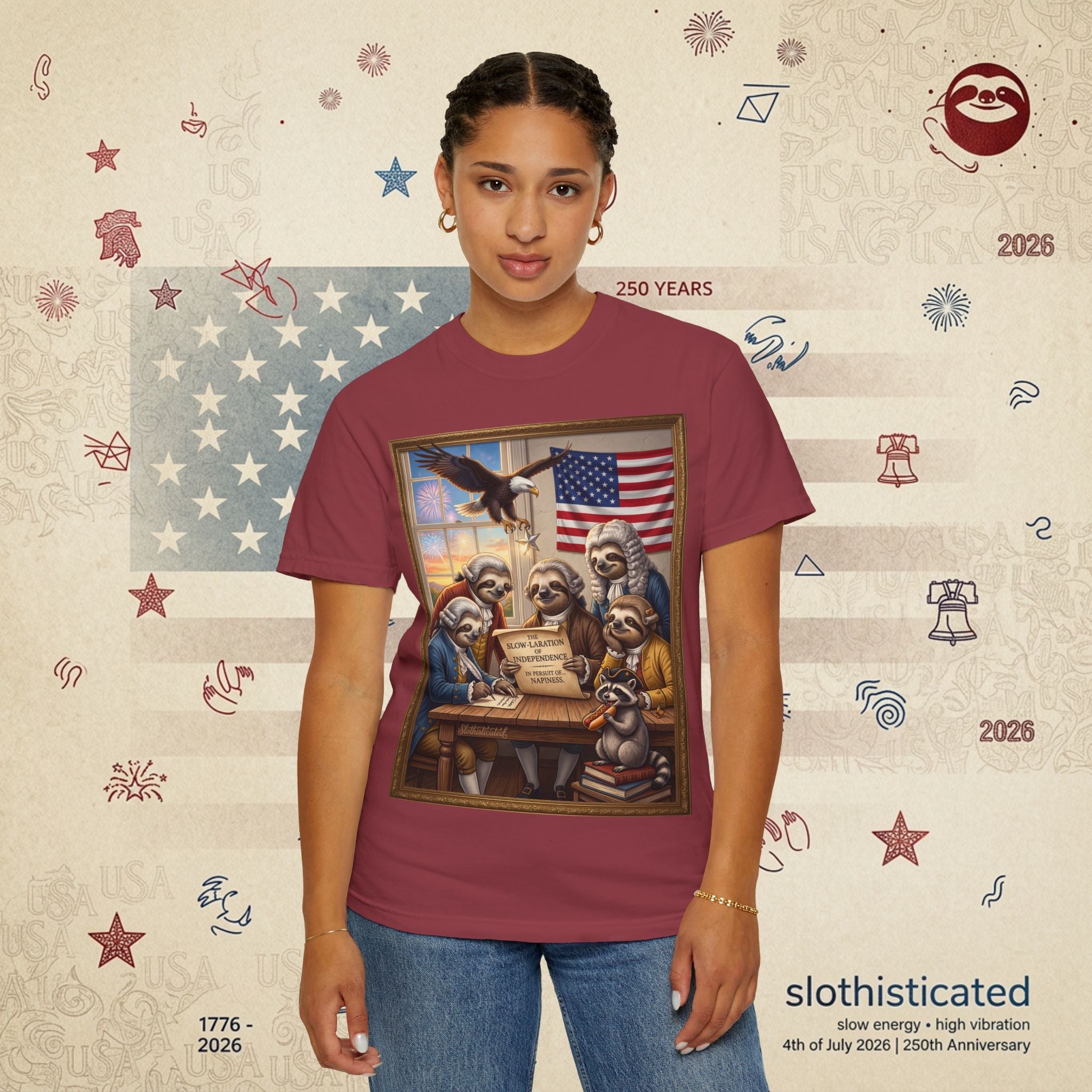 The Slow Labratory — We The Sloths Declaration Tee