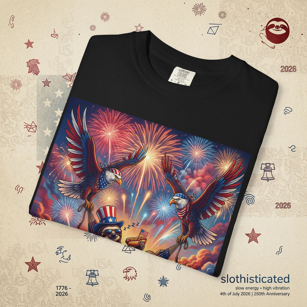 The Repose — Sloth Hammock 250th Anniversary T-Shirt