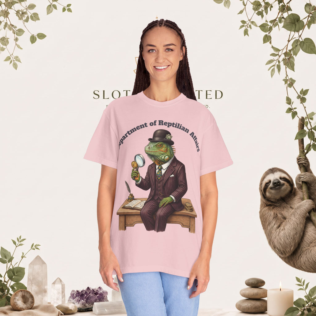Iguana Banker T-Shirt — Department of Reptilian Affairs