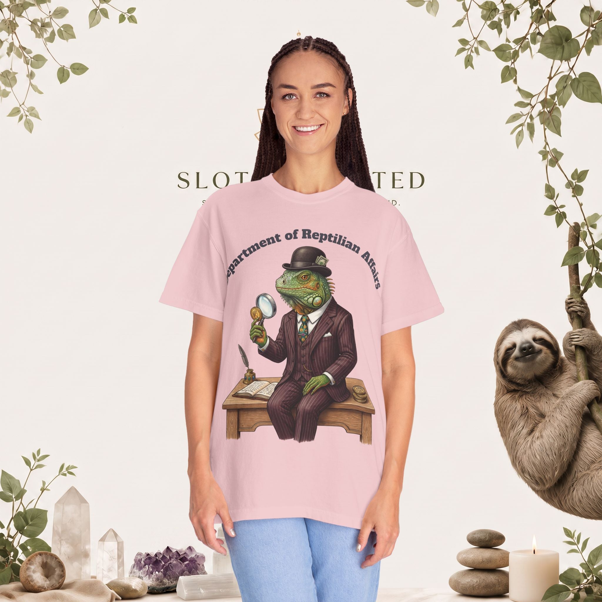 Iguana Banker T-Shirt — Department of Reptilian Affairs