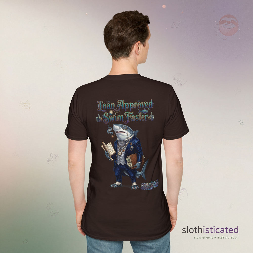 The Loan Shark — Bite-Sized Interest Graphic T-Shirt