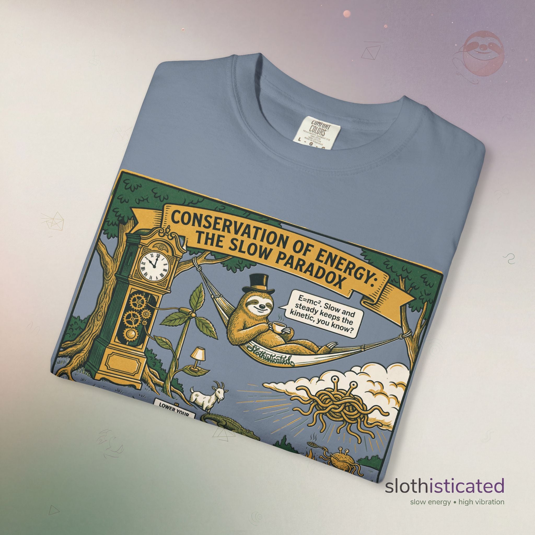 The Second Law | Sloth Graphic Tee | Slothisticated