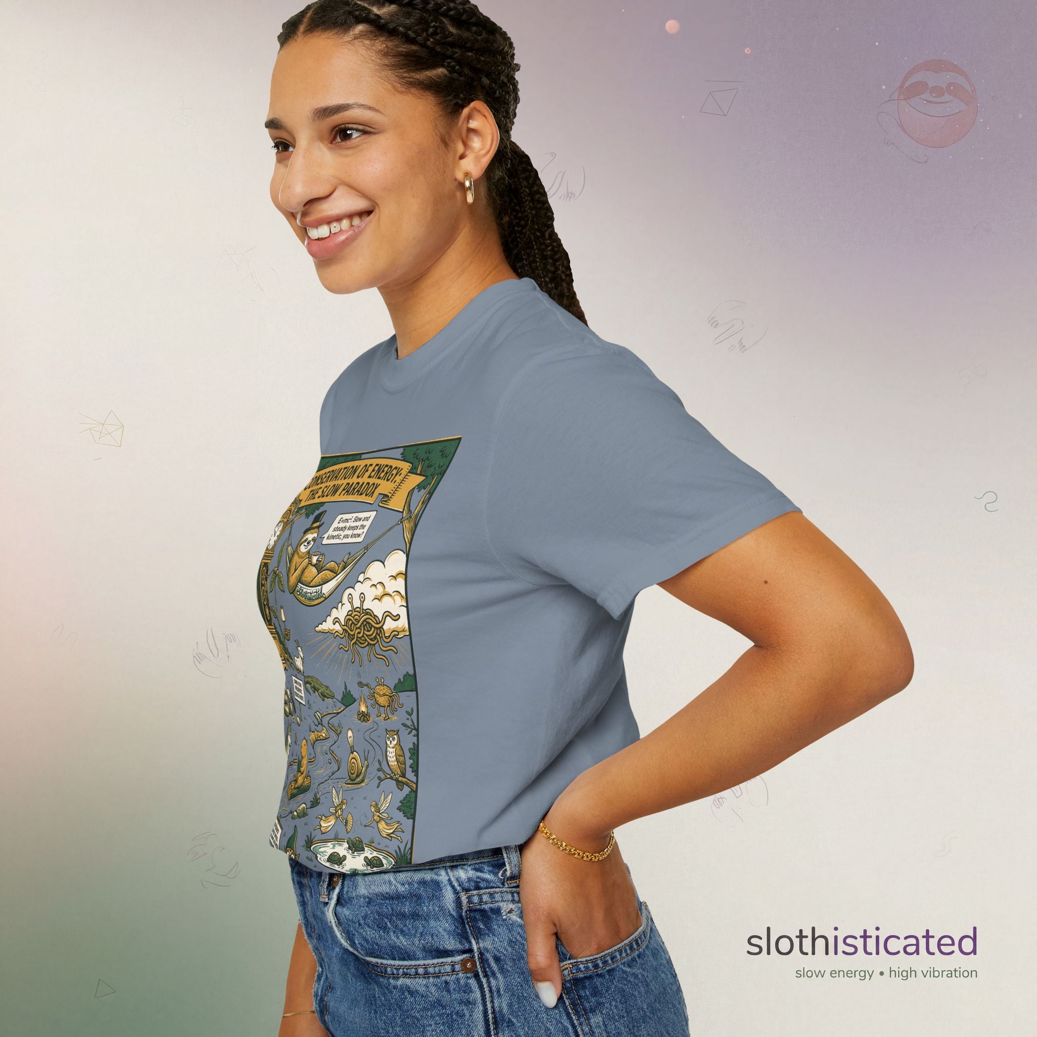 The Second Law | Sloth Graphic Tee | Slothisticated