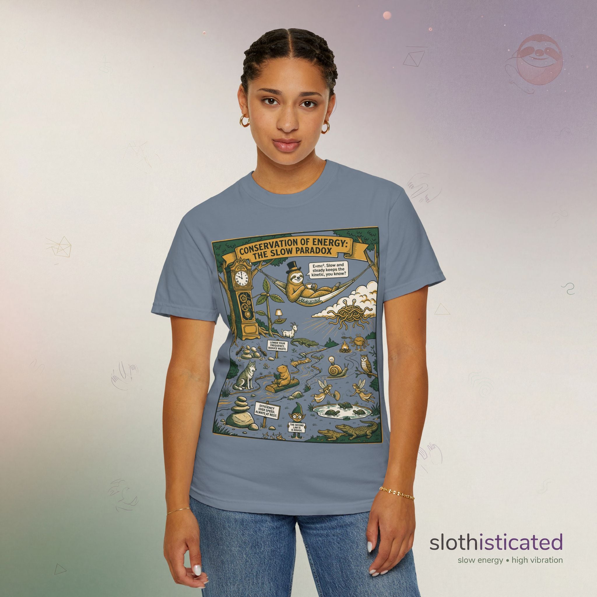 The Second Law | Sloth Graphic Tee | Slothisticated