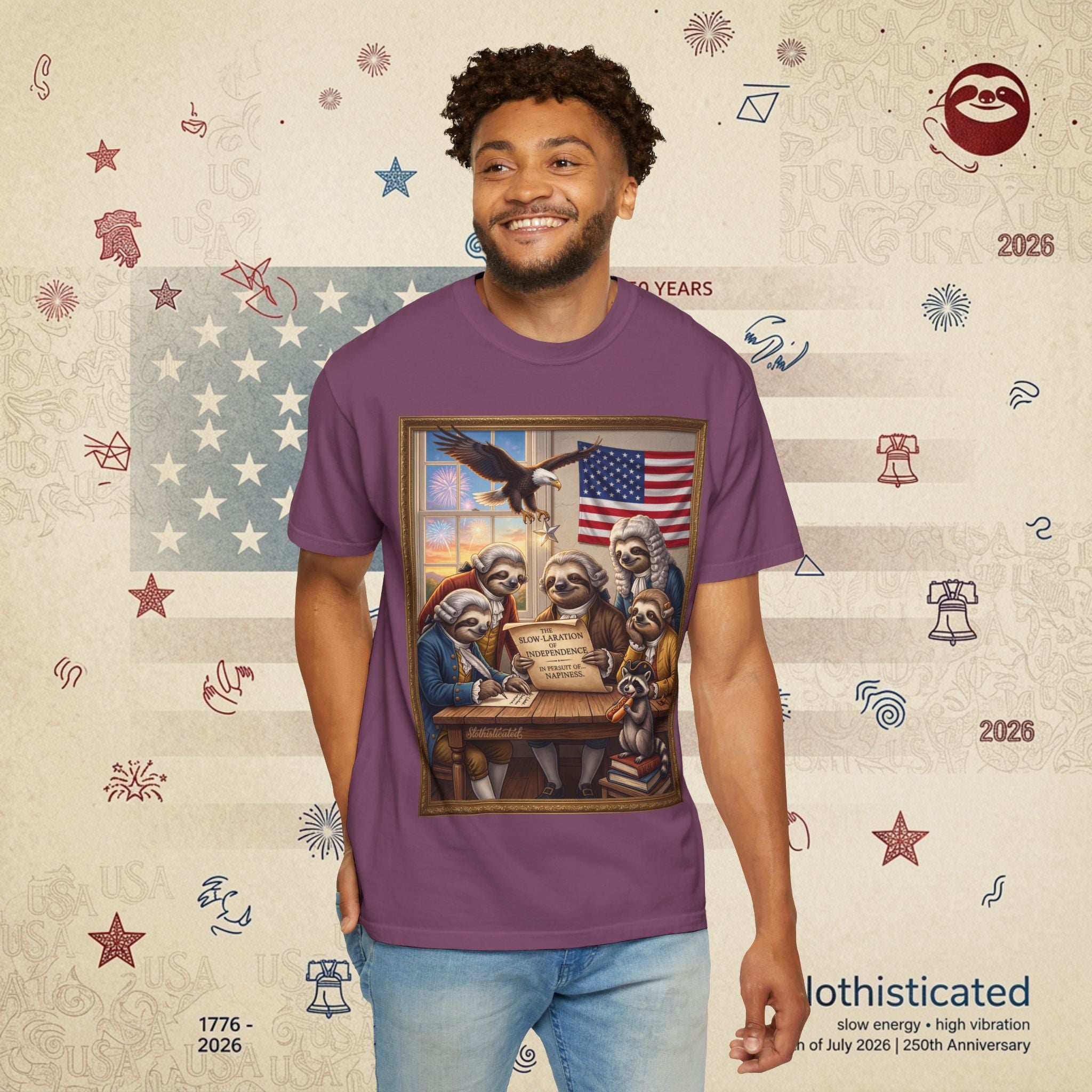 The Slow Labratory — We The Sloths Declaration Tee