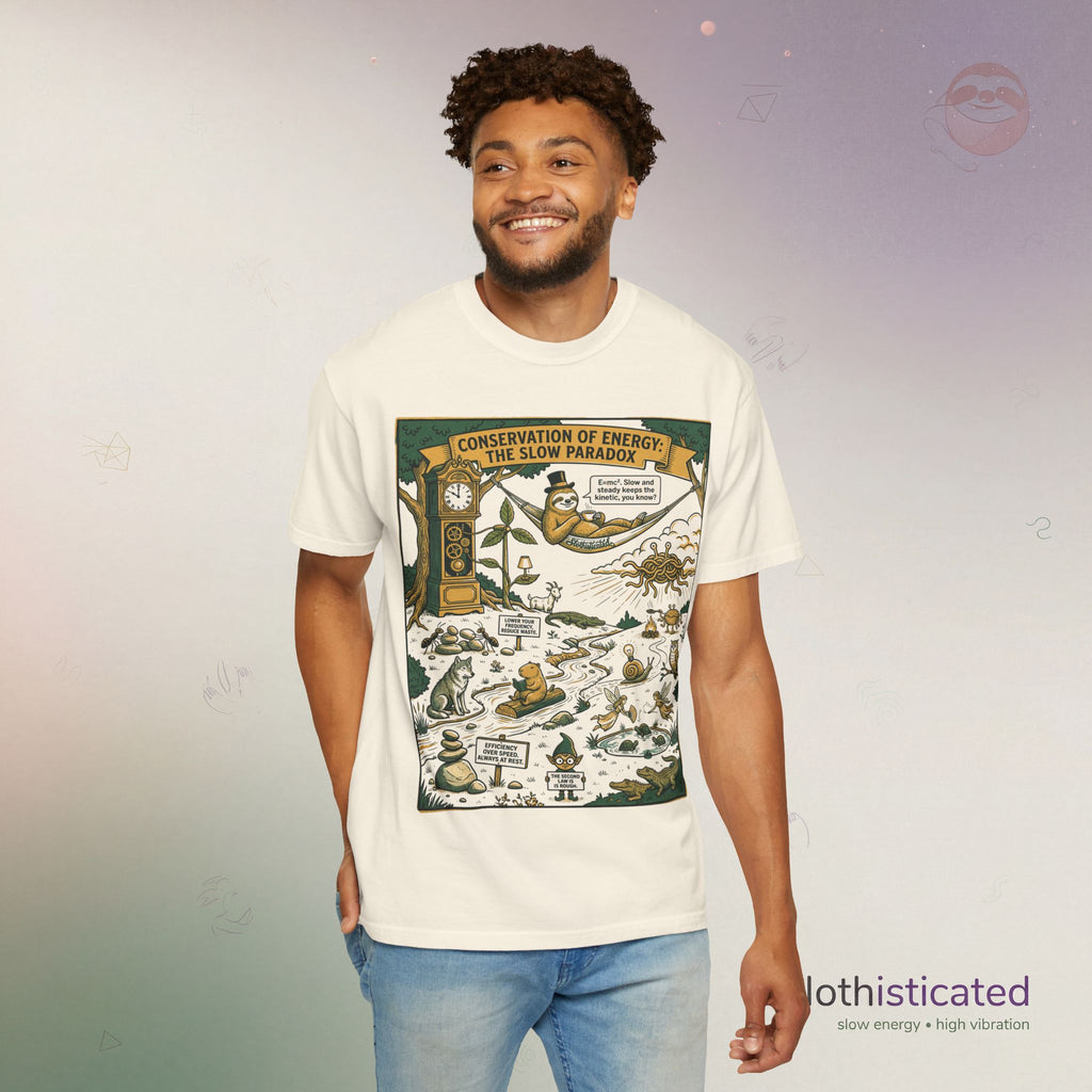 The Second Law | Sloth Graphic Tee | Slothisticated