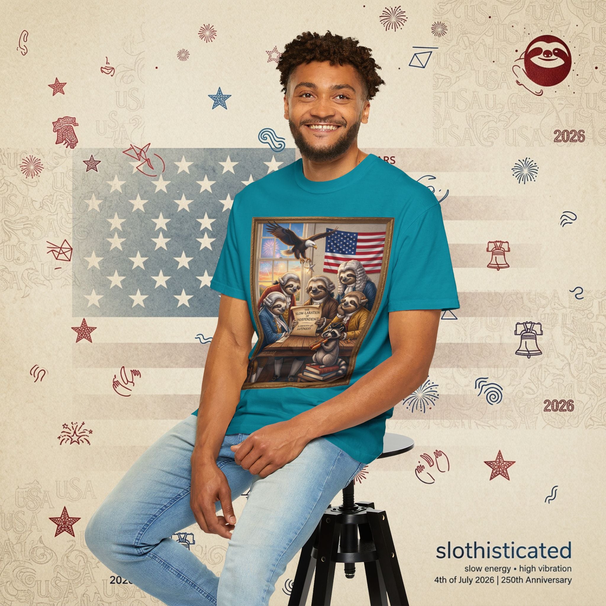 The Slow Labratory — We The Sloths Declaration Tee