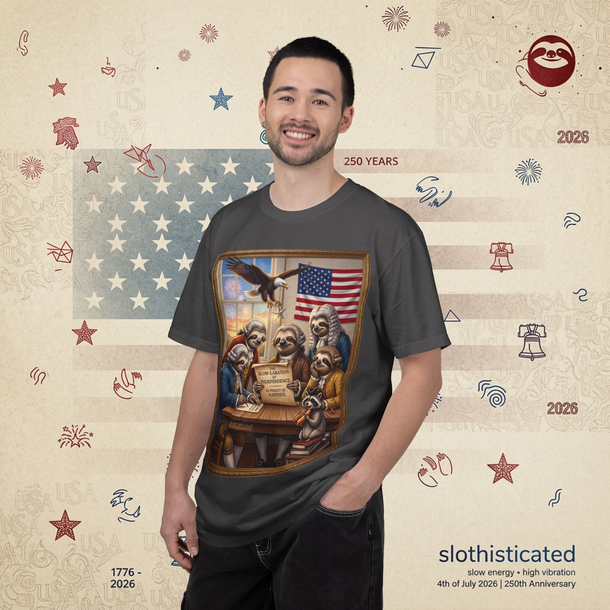 The Slow Labratory — We The Sloths Declaration Tee