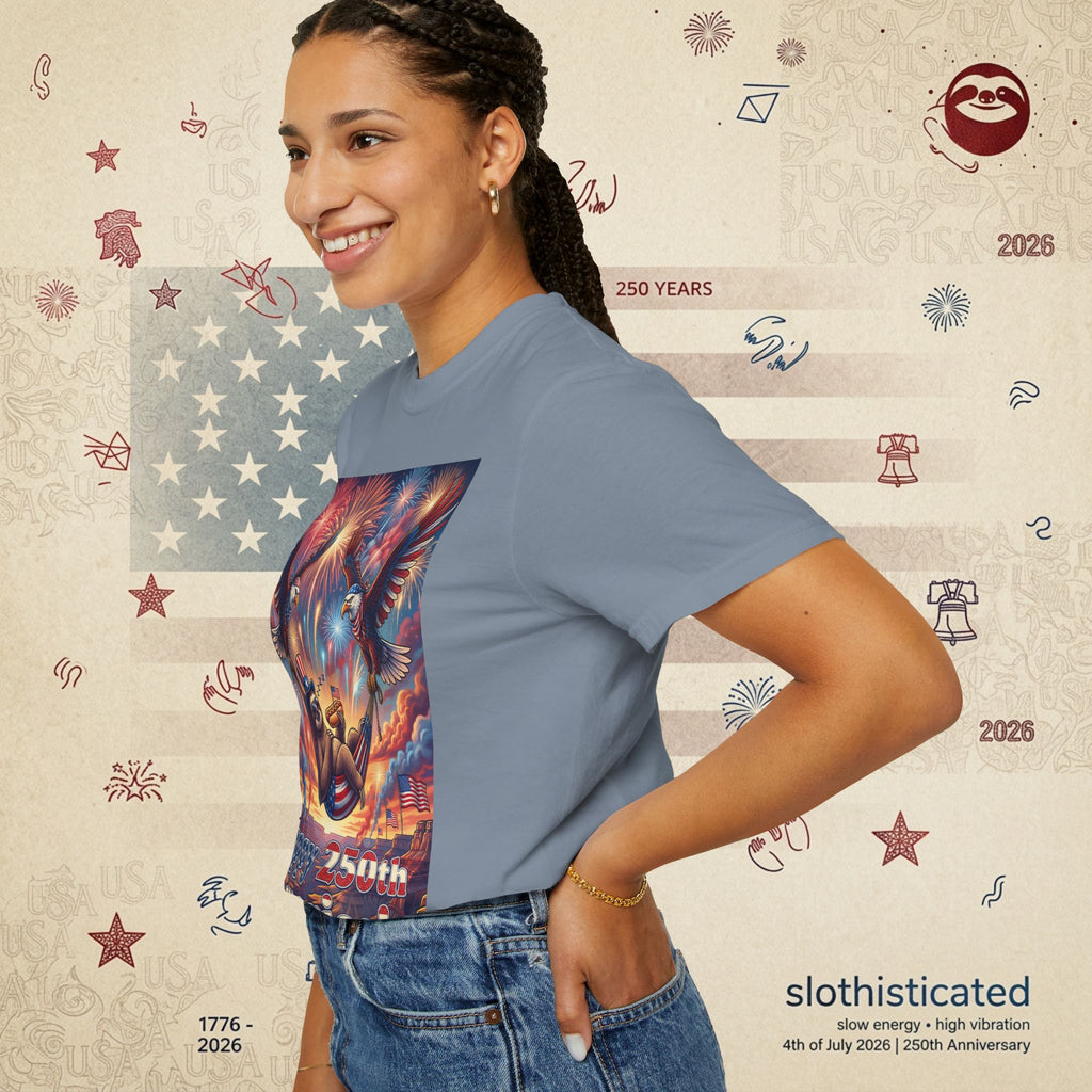 The Repose — Sloth Hammock 250th Anniversary T-Shirt