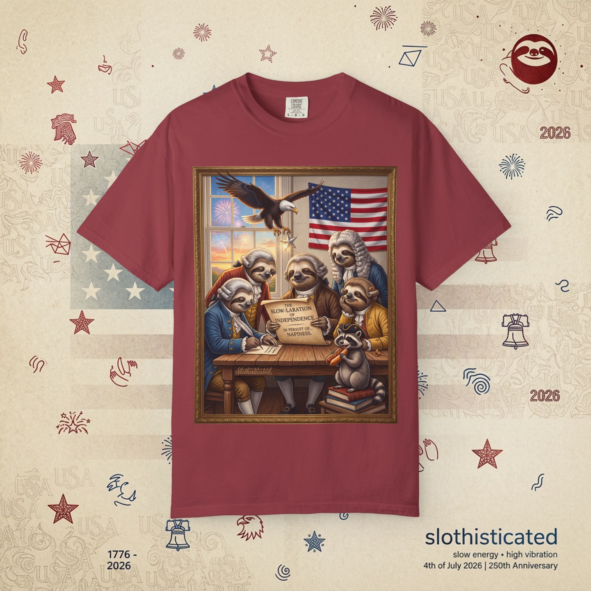 The Slow Labratory — We The Sloths Declaration Tee