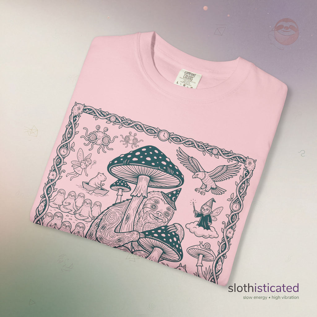 The Mushroom Court — A Fungal Folktale in Ink