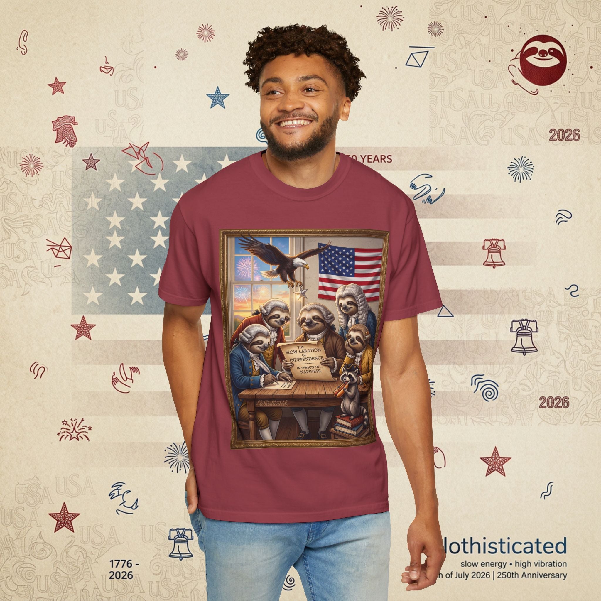 The Slow Labratory — We The Sloths Declaration Tee