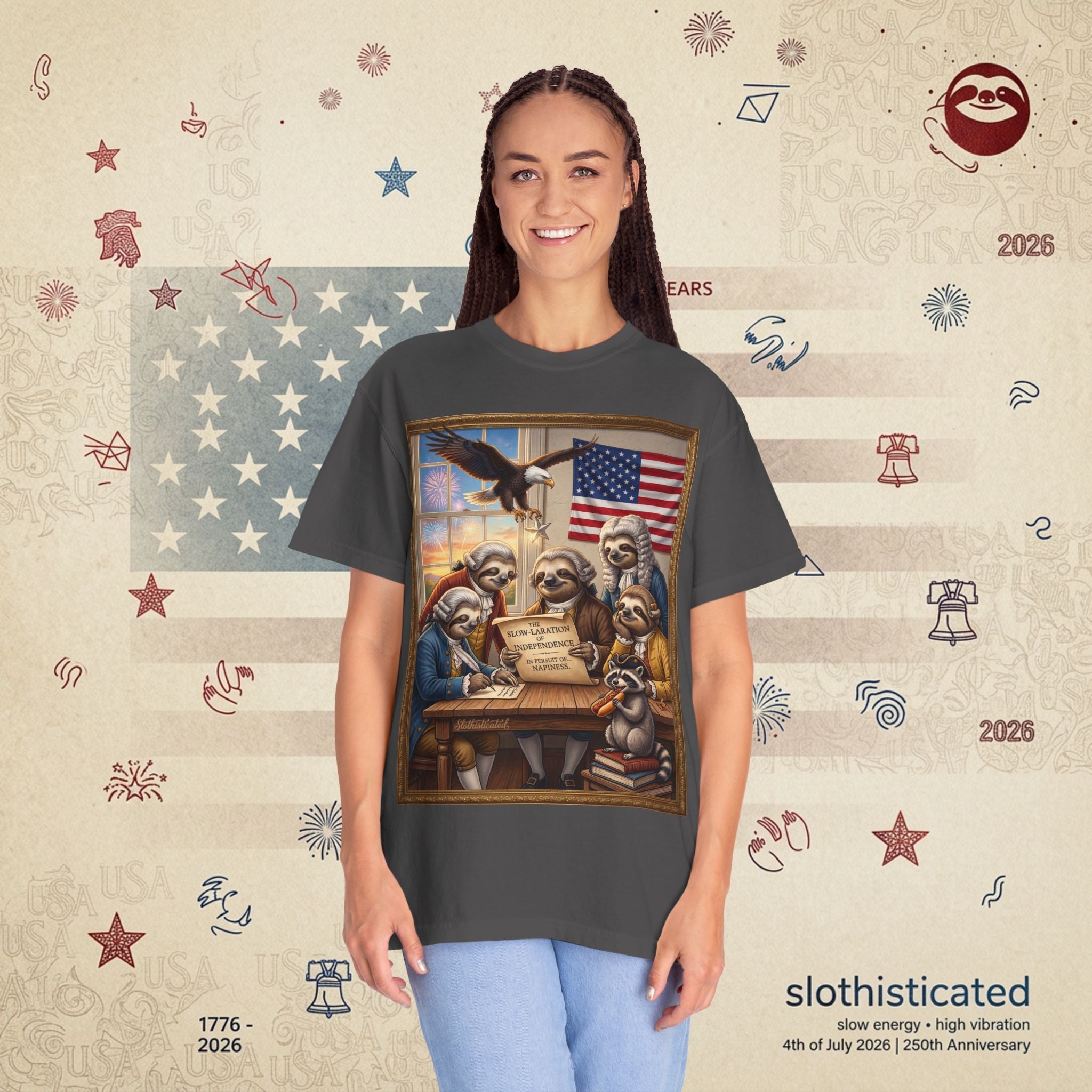The Slow Labratory — We The Sloths Declaration Tee