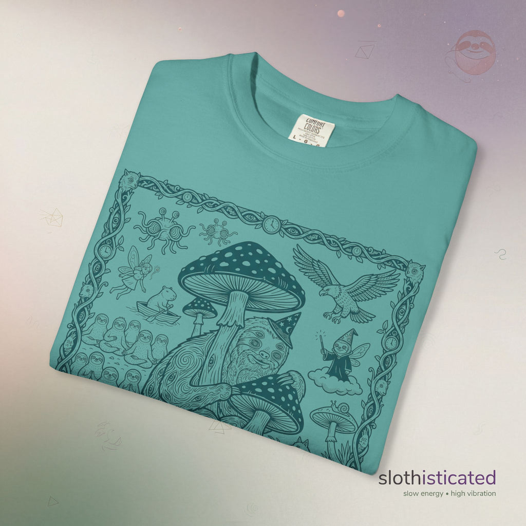 The Mushroom Court — A Fungal Folktale in Ink