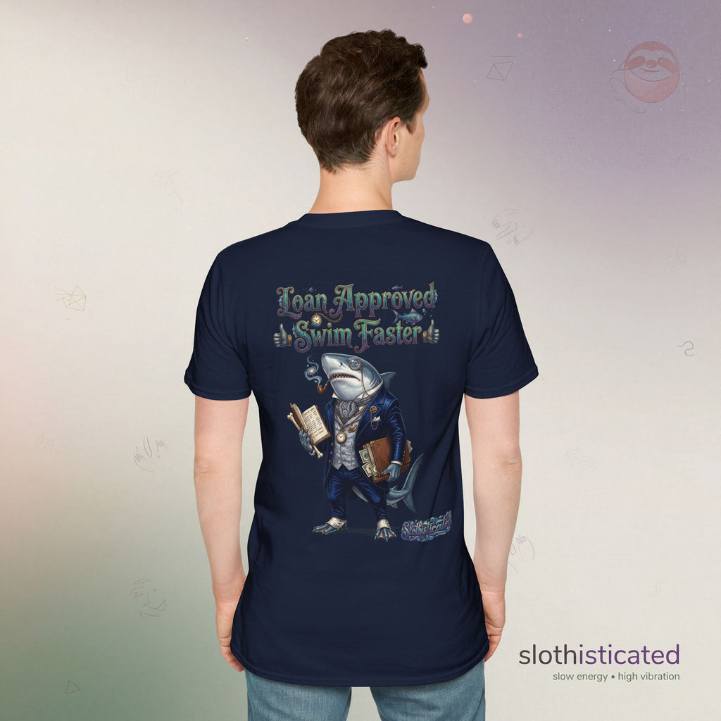 The Loan Shark — Bite-Sized Interest Graphic T-Shirt
