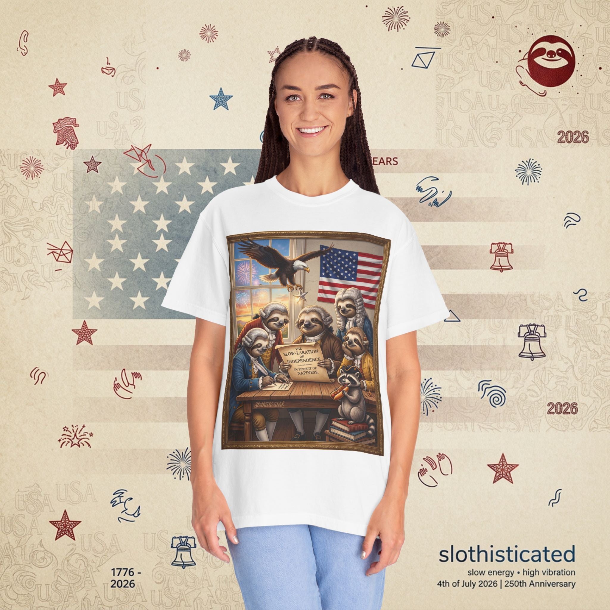 The Slow Labratory — We The Sloths Declaration Tee