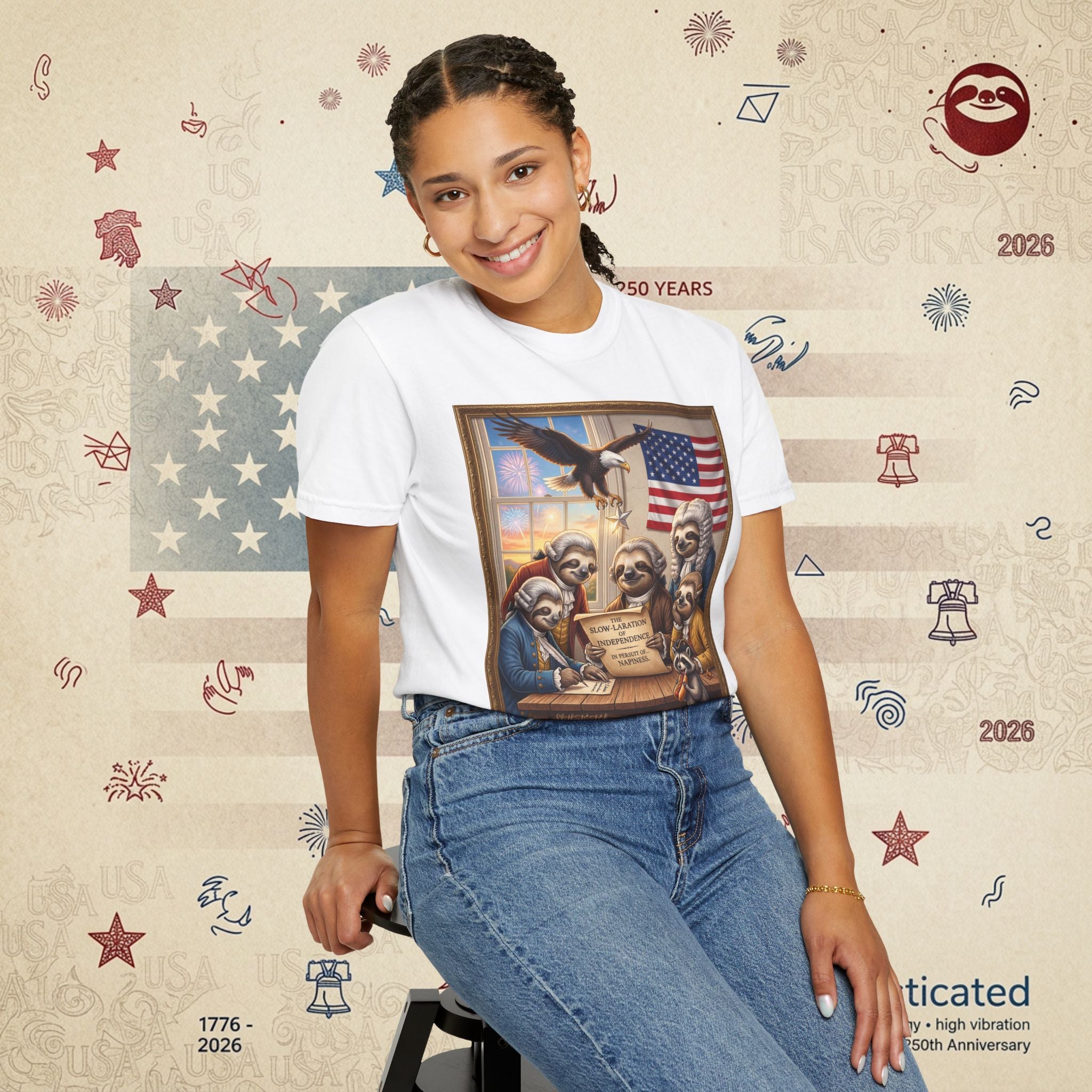 The Slow Labratory — We The Sloths Declaration Tee