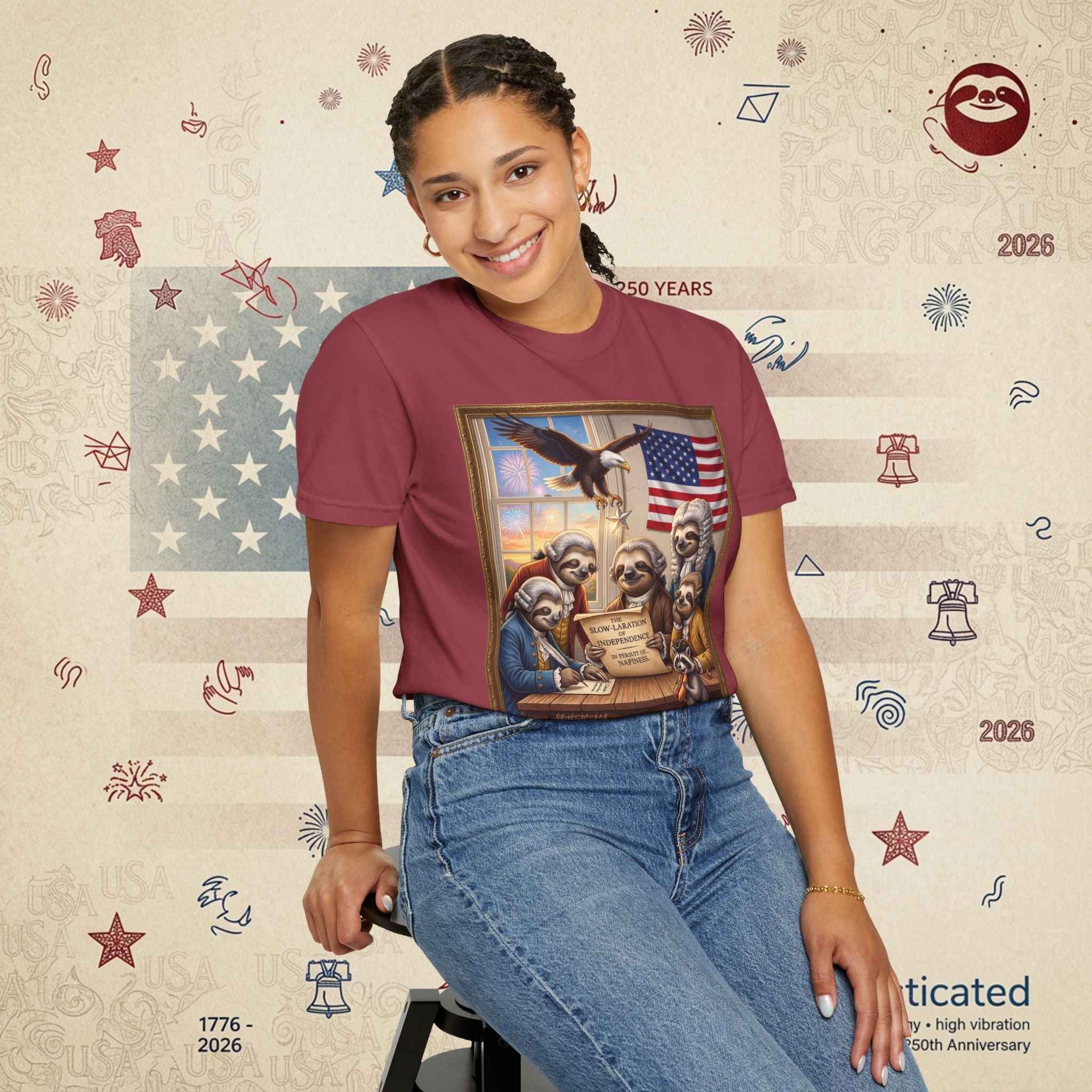 The Slow Labratory — We The Sloths Declaration Tee