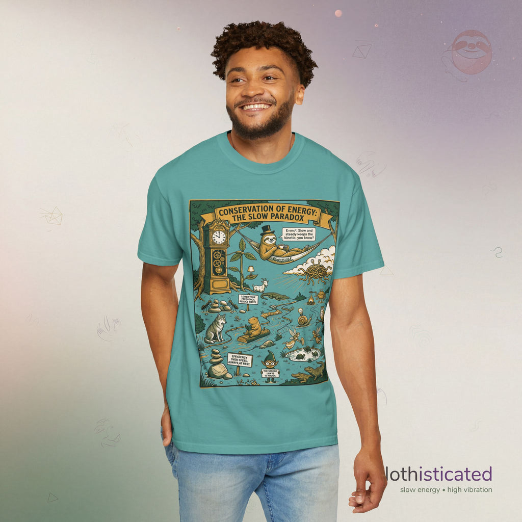 The Second Law | Sloth Graphic Tee | Slothisticated