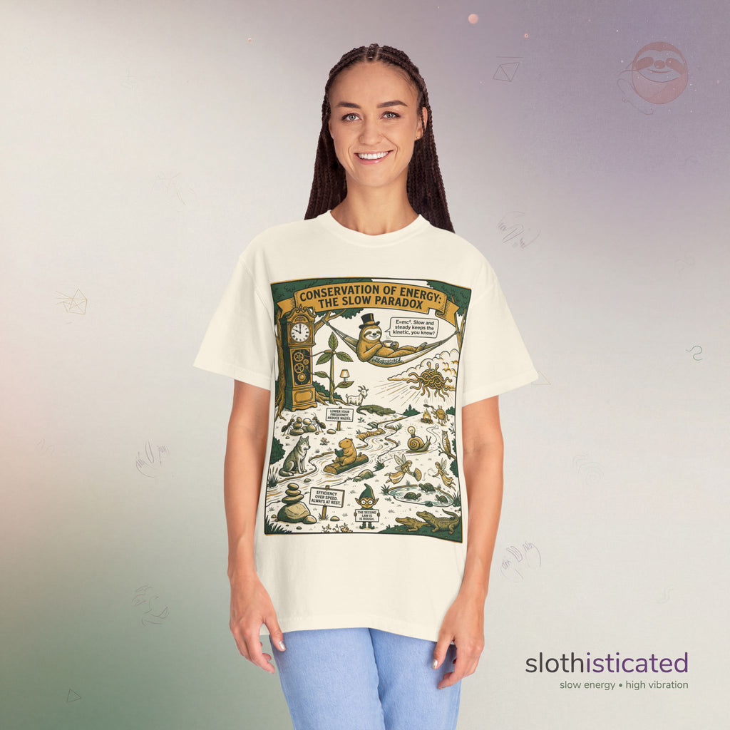 The Second Law | Sloth Graphic Tee | Slothisticated