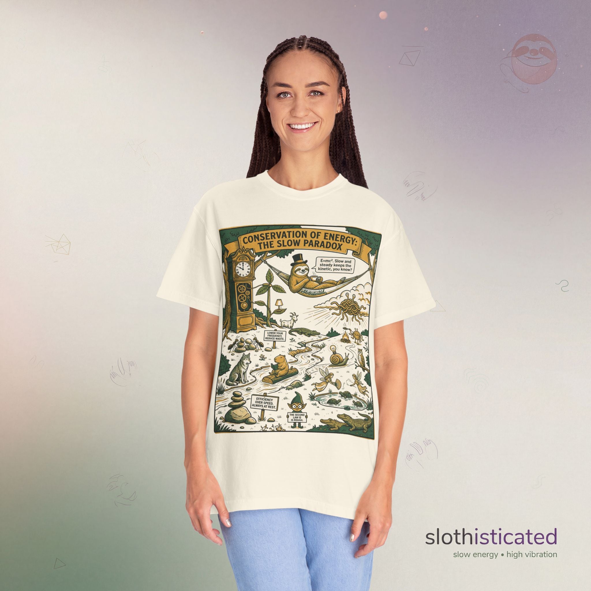 The Second Law | Sloth Graphic Tee | Slothisticated