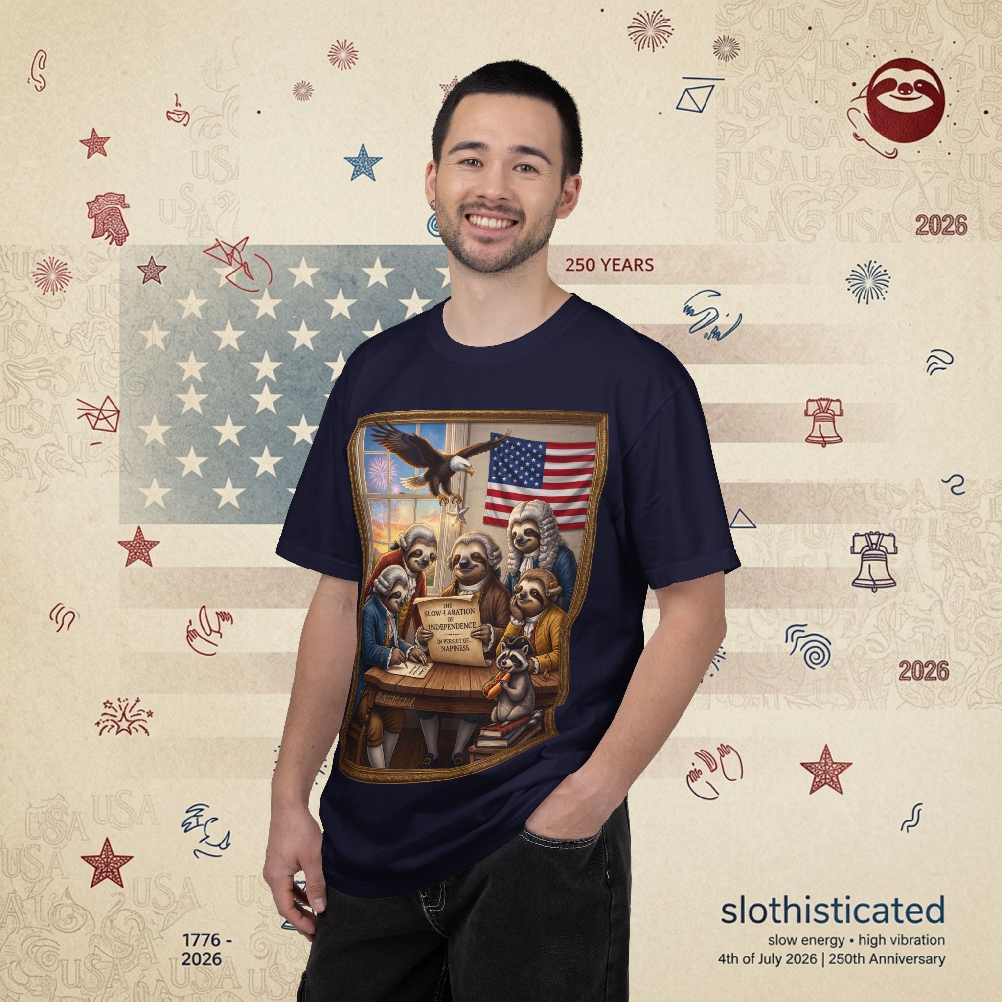 The Slow Labratory — We The Sloths Declaration Tee