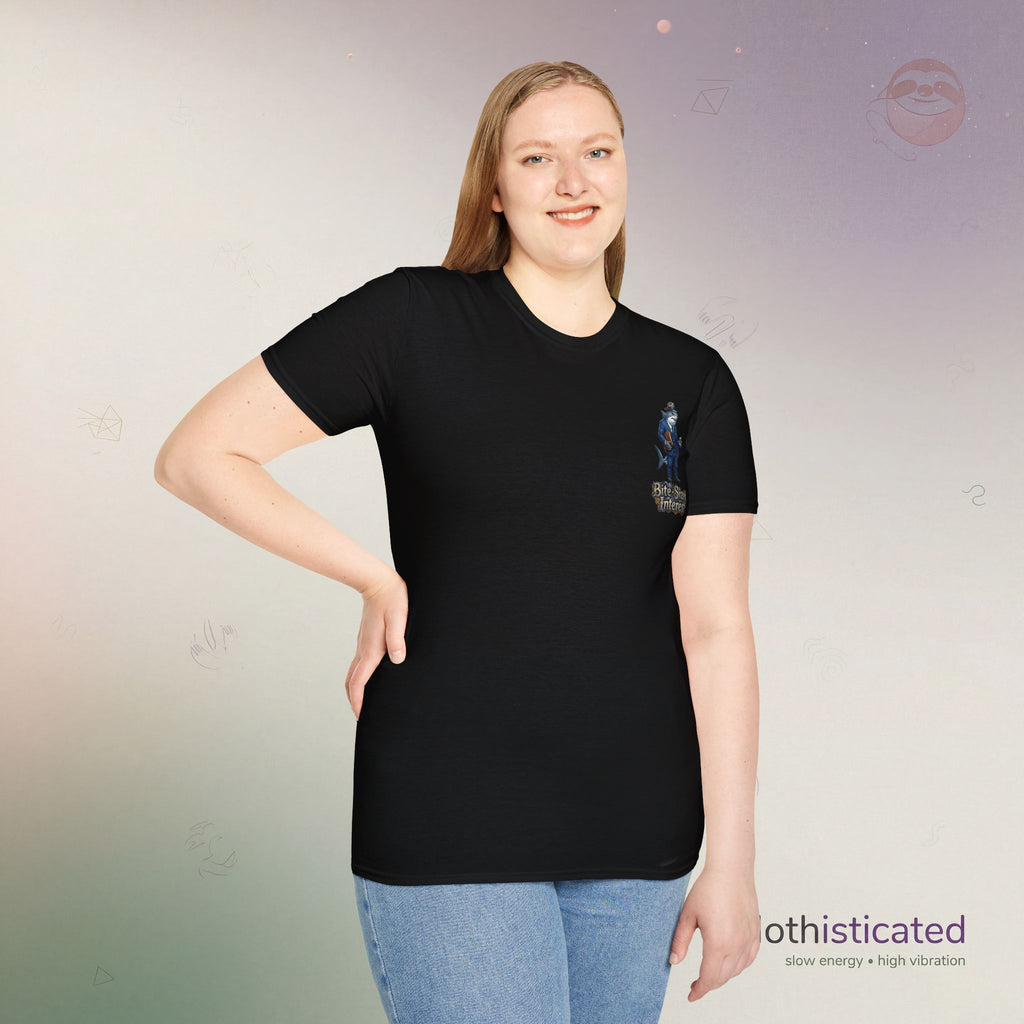 The Loan Shark — Bite-Sized Interest Graphic T-Shirt