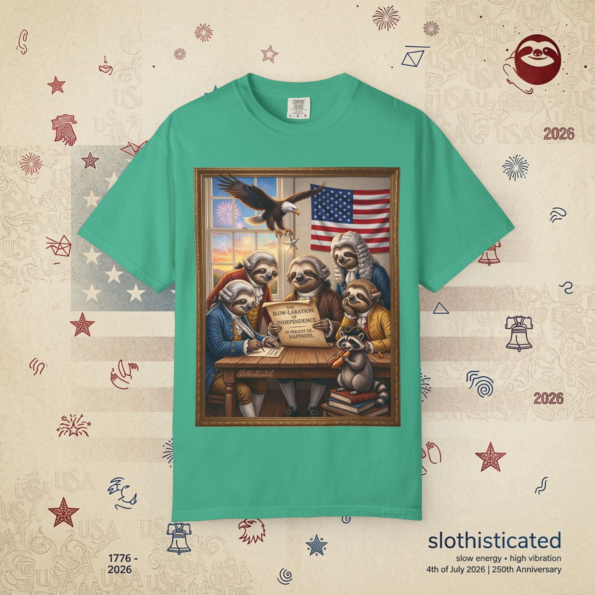 The Slow Labratory — We The Sloths Declaration Tee