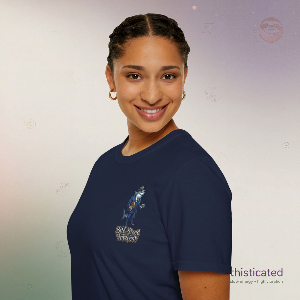 The Loan Shark — Bite-Sized Interest Graphic T-Shirt