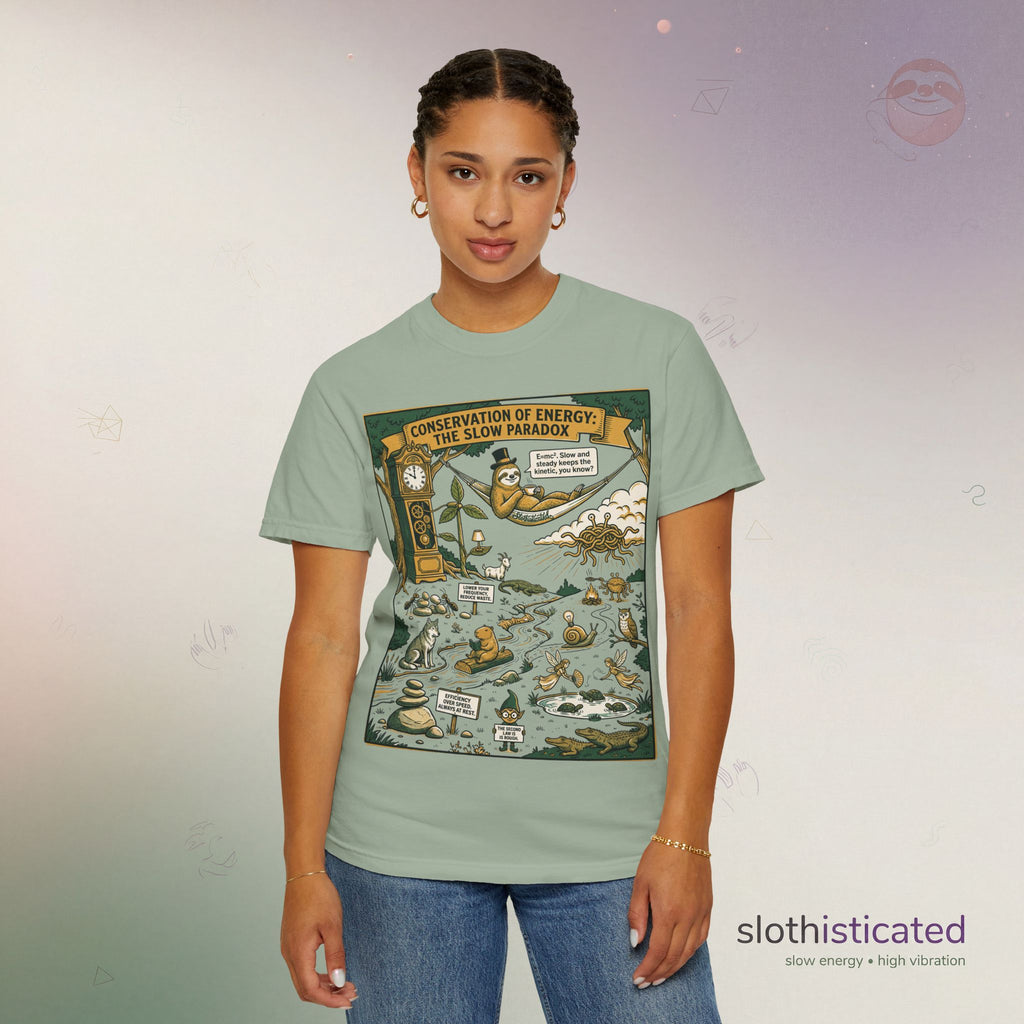 The Second Law | Sloth Graphic Tee | Slothisticated