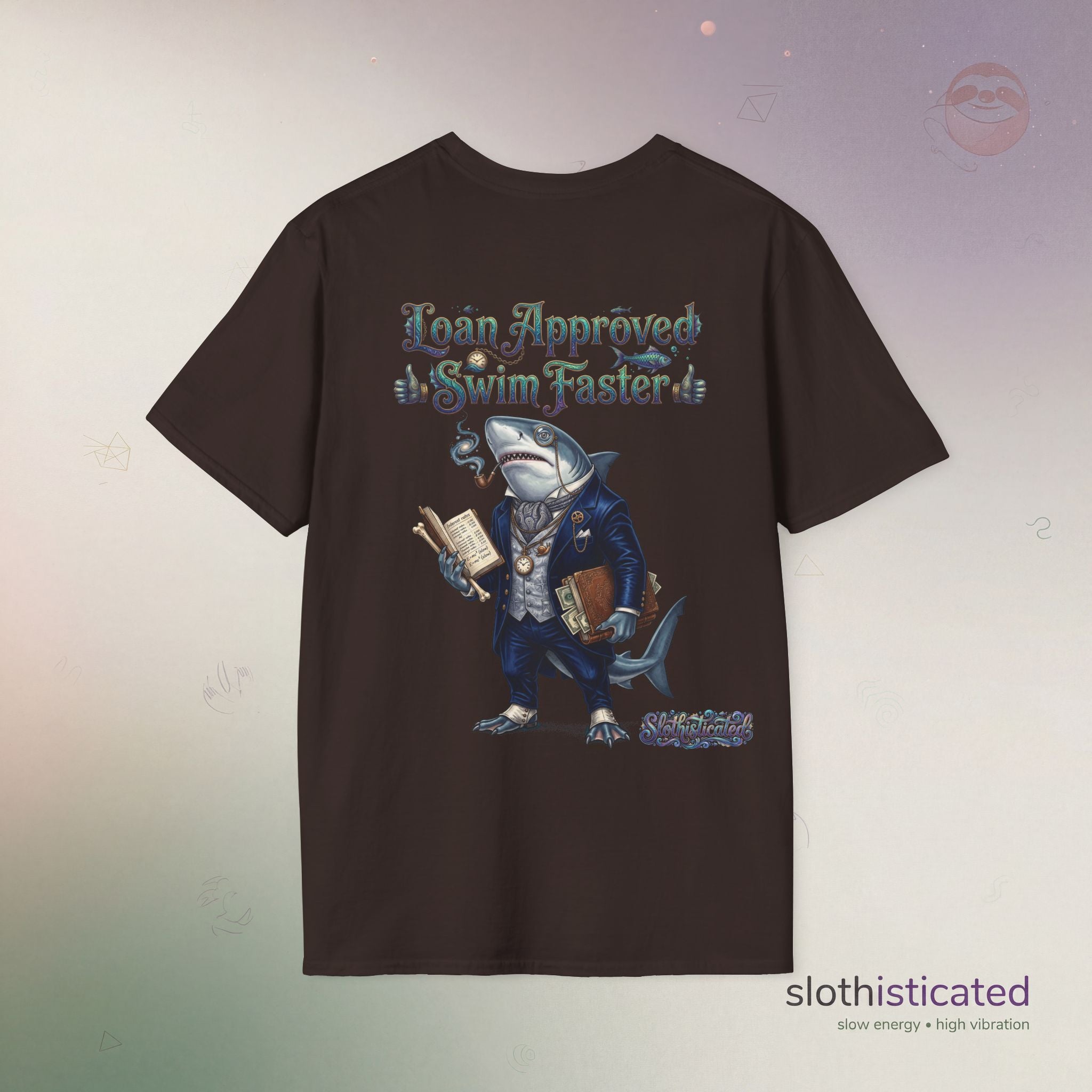 The Loan Shark — Bite-Sized Interest Graphic T-Shirt
