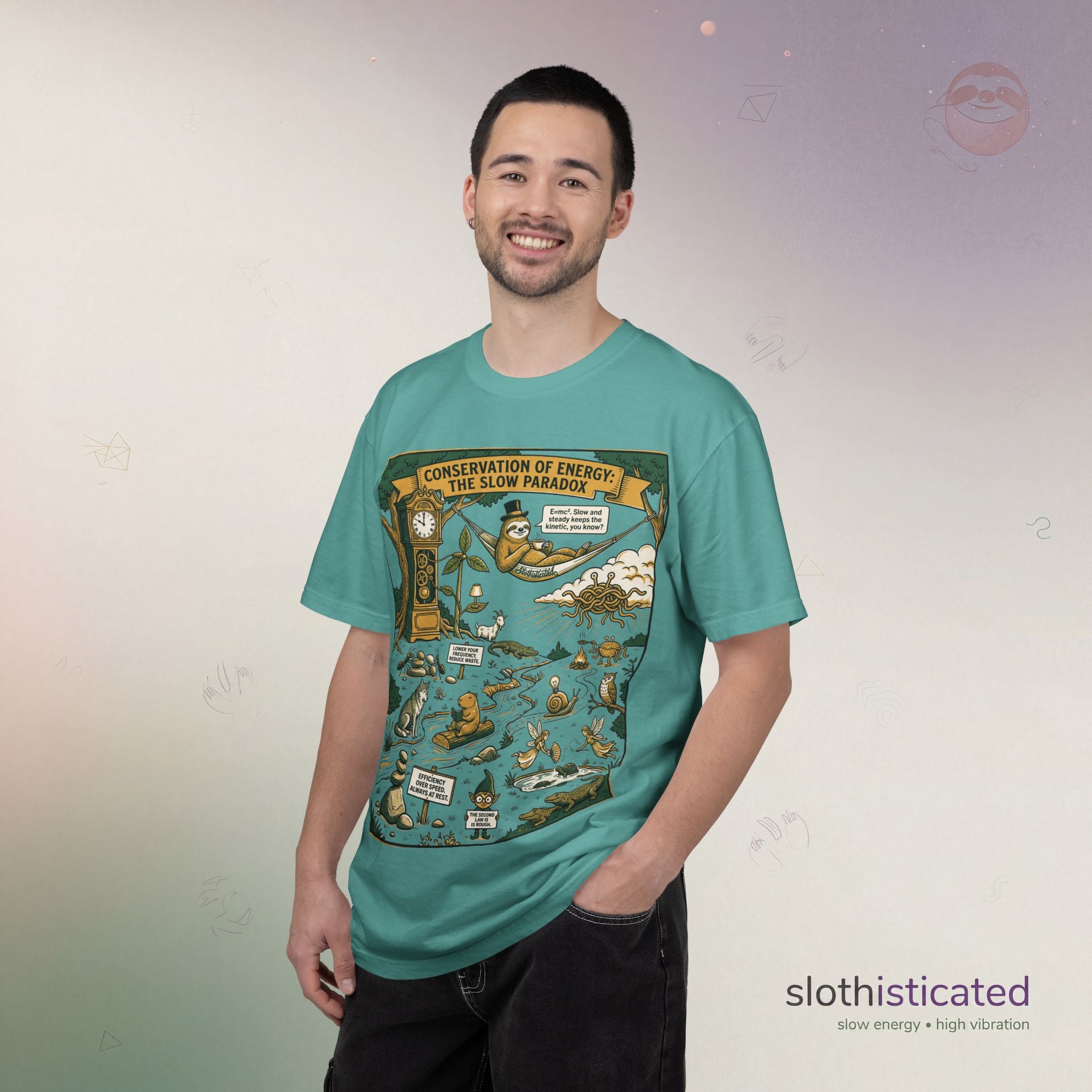 The Second Law | Sloth Graphic Tee | Slothisticated