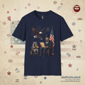 The Statesman — Lincoln-Era Sloth Portrait Tee
