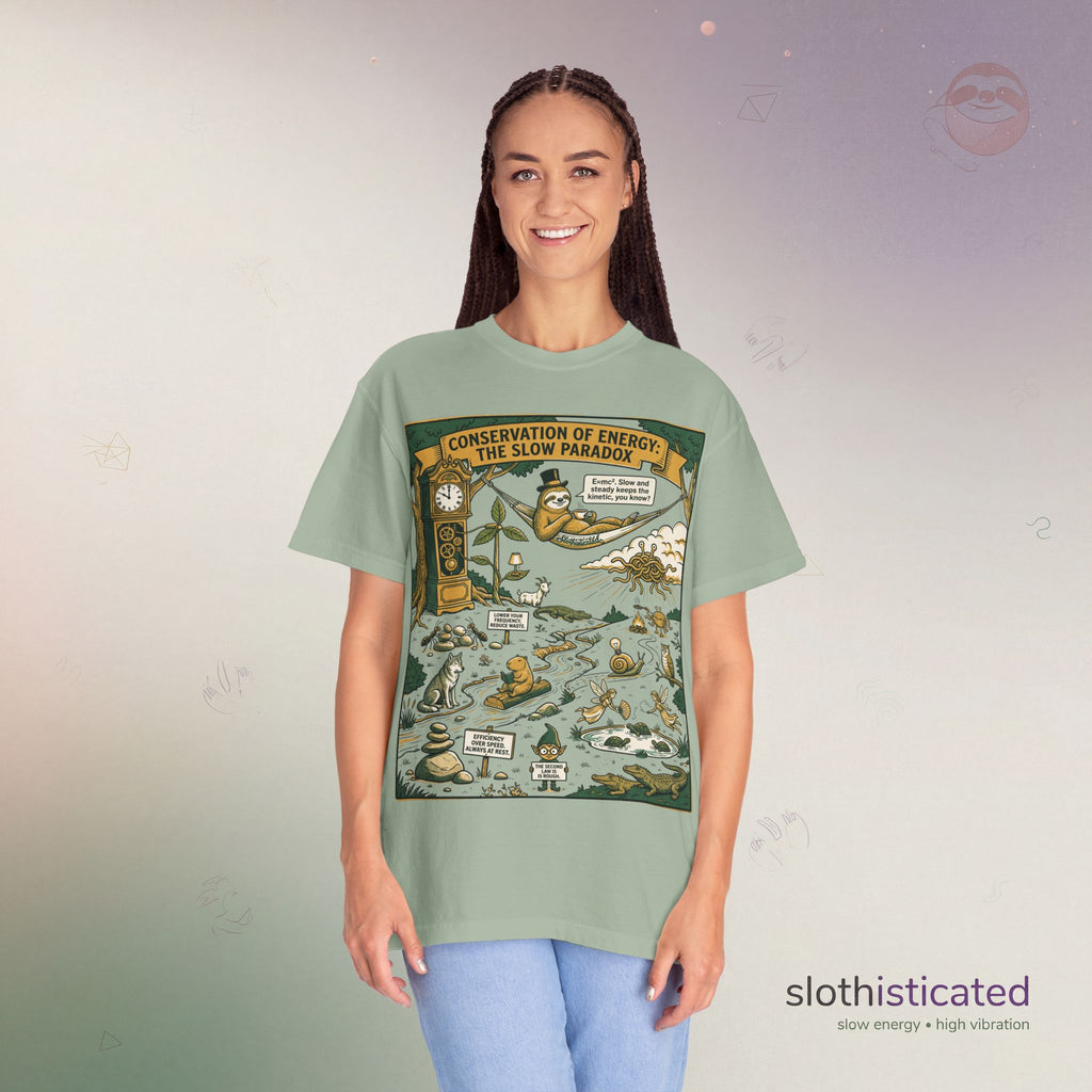 The Second Law | Sloth Graphic Tee | Slothisticated