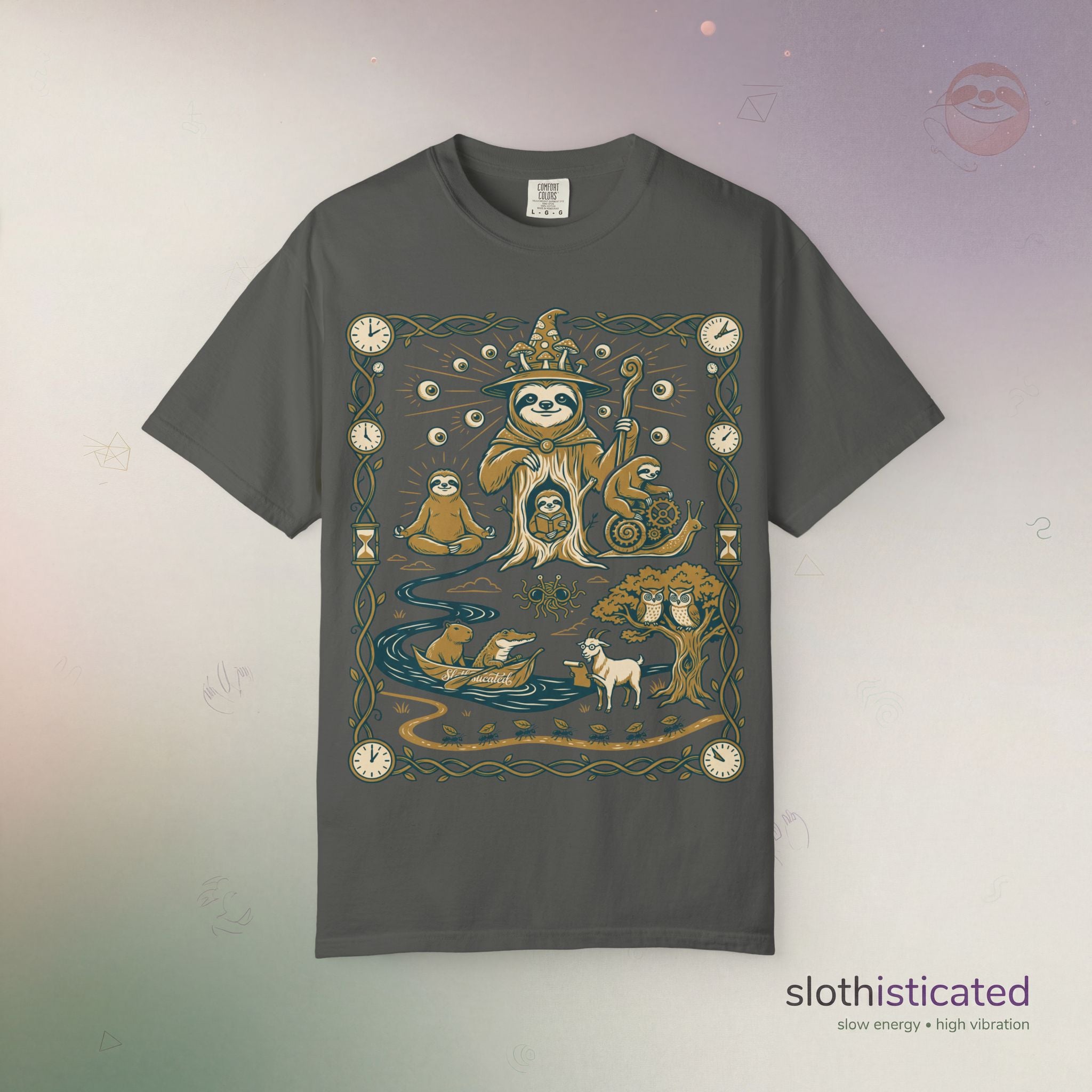 The Hour-Keeper — A Sloth Wizard's Quiet Order