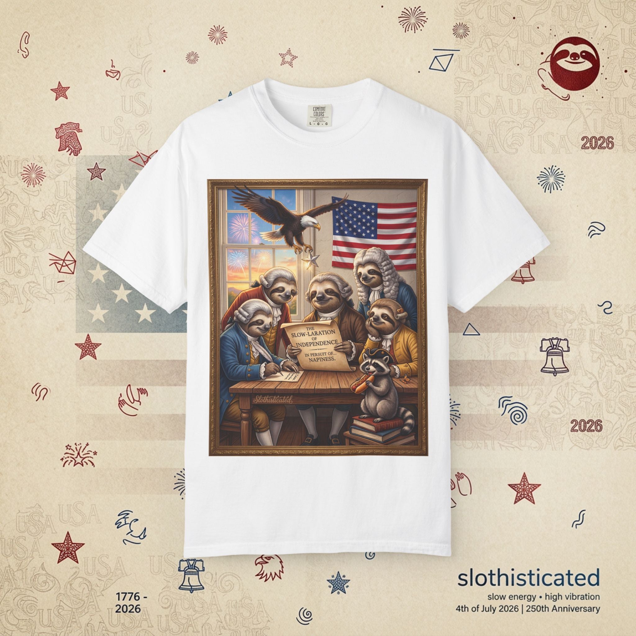 The Slow Labratory — We The Sloths Declaration Tee