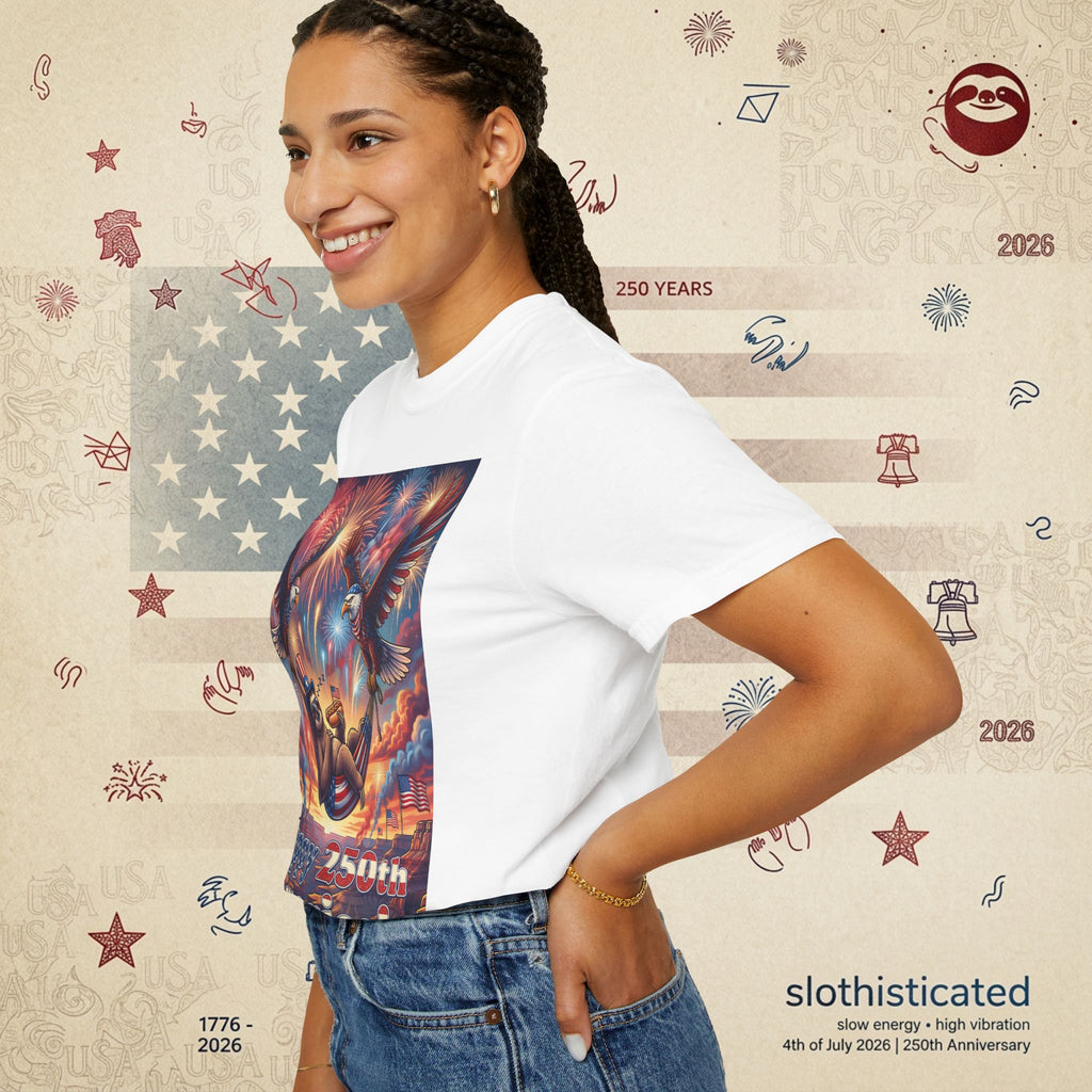The Repose — Sloth Hammock 250th Anniversary T-Shirt